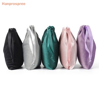 Hanprospree&gt; กระเป๋าหูรูด ผ้ากํามะหยี่ ขนาดใหญ่ พกพาง่าย หลากสี สําหรับคริสต์มาส