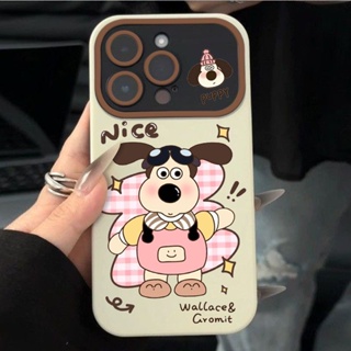 Bcqu เคสโทรศัพท์มือถือ แบบนิ่ม ลายสุนัข สําหรับ Apple Iphone 14promax 13pro 12 11 7p