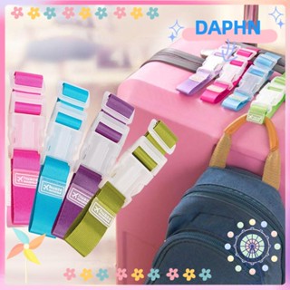 Daphs สายรัดกระเป๋าเดินทาง แบบปรับได้ 2 ชิ้น