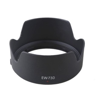 เลนส์  Hood EW-73D (สีดำ) for Canon 80D 7DII 7D2 77D 760D EF-S 18-135mm