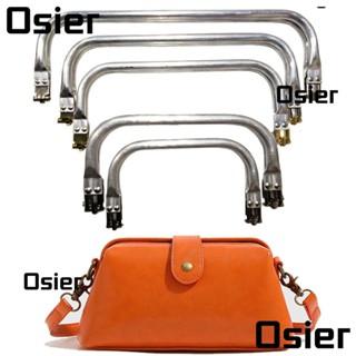 Osier1 ที่จับกระเป๋าถือ แบบโลหะ สีบรอนซ์ สไตล์โบราณ สําหรับเย็บกระเป๋า