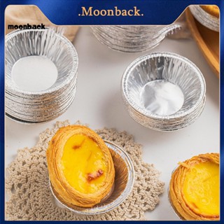 &lt;moonback&gt; แม่พิมพ์ทําขนมไหว้พระจันทร์ คัพเค้ก แบบไม่ติด DIY 100 ชิ้น