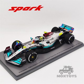 โมเดลรถยนต์ Spark 1:43 F1 2022 MB Petronas W13E Performance N0.44 L.Hamilton Miama