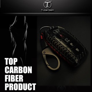 ปลอกกุญแจToyota Fortuner GR Sport 2022 คาร์บอนไฟเบอร์แท้ T-Carbon Air Vent Design (Top Product ; Carbon Fiber Key Case