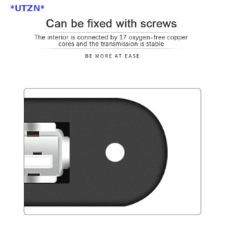 Utzn&gt; ขายดี ซ็อกเก็ตแจ็คเชื่อมต่อ USB type A ตัวเมีย พร้อมสกรู สําหรับชาร์จ USB-A DIY