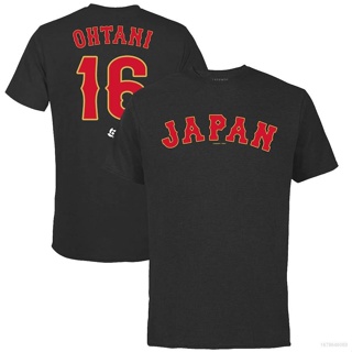 เสื้อยืดกีฬาเบสบอล HQ1 Shohei Ohtani Japan LEGENDS 2023 พลัสไซซ์ QH1