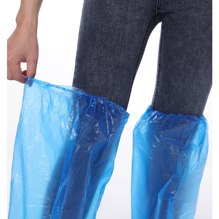 ที่หุ้มรองเท้ากันฝน Leg Cover ถุงเท้ากันน้ำ ถุงคลุมเท้า รุ่นหนา กันน้ำ กันฝุ่น ถุงพลาสติก