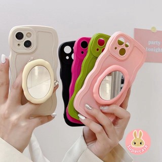 เคสโทรศัพท์มือถือ ซิลิโคน TPU นิ่ม ทรงวงรี ลายคลื่น สีมาการอง หัวใจ พร้อมขาตั้ง สําหรับ OnePlus Ace 2V 2 11 9 RT 9R 9 Pro