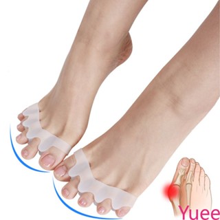 2Pcs ซิลิโคน Bunion Corrector Toe Protector Straightener Spreader Separator Yuee