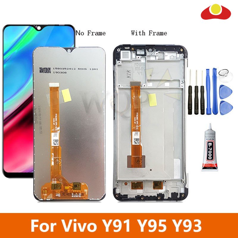 6.2 "สําหรับ Vivo Y91 Y91i Y91c / Y93 1815 / Y95 1807 จอแสดงผล LCD Touch Screen Digitizer Assembly เ
