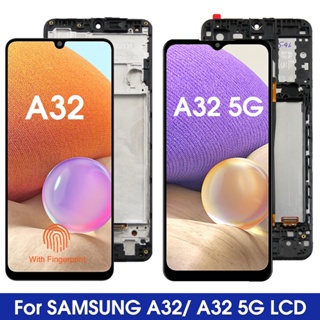 หน้าจอแสดงผล Lcd A32 สําหรับ Samsung Galaxy A32 A325 A325F A32 5G A326