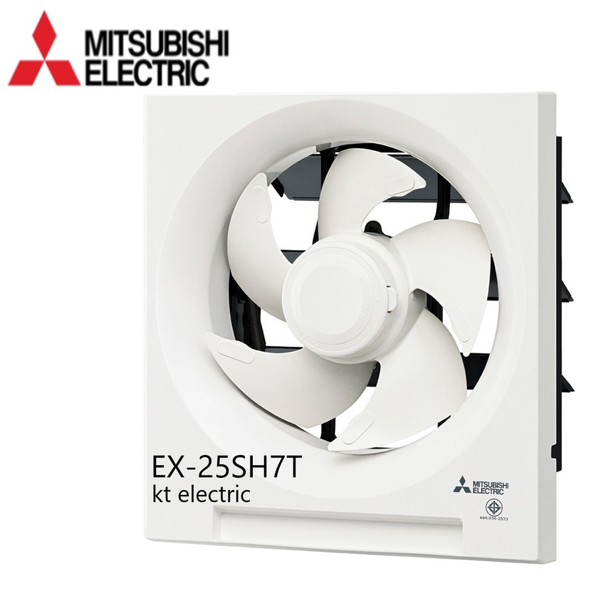 พัดลมตั้งโต๊ะ MITSUBISHI EX-20SH7T / EX-25SH7T / EX-30SH7T พัดลมระบายอากาศ ติดผนัง ใบพัด 8/10/12 นิ้