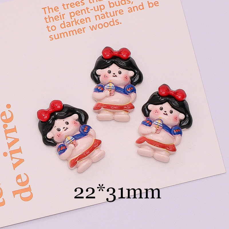 กาวเรซิ่น รูปเจ้าหญิงน่ารัก ลดน้ําหนัก แฮนด์เมด DIY รูปที่ 5