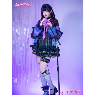 ชุดคอสเพลย์ Vtuber Phase 7 XSOLEIL Meloco Kyoran สําหรับผู้หญิง