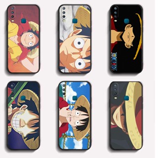 เคส Vivo Y11 2019 Y15s Y17 Y19 Y20 Y21 Y50 เคสโทรศัพท์ เคลือบด้าน TPU นิ่ม One Piece ลูฟี่ ซิลิโคน เคส