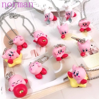 Norman พวงกุญแจ จี้ตุ๊กตาการ์ตูนอนิเมะ Kirby น่ารัก สําหรับห้อยกระเป๋า