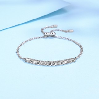 moissanite diamond bracelet in silver สร้อยข้อมือเพชรโมอิส สีเงิน 1.3ct/3 มม.