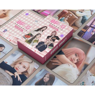 การ์ดเกม BLACKPINK BPCARD BPTG Cooperative Games CARD Lomo PHOTOCARD COLLECTION JENNIE JISOO Rose Lisa จํานวน 55 ชิ้นต่อชุด