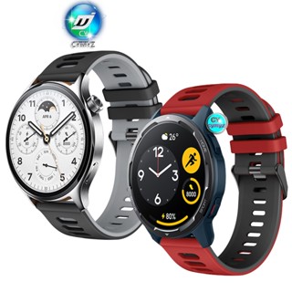 สาย Xiaomi Watch S1 Pro สาย สายนาฬิกาสายซิลิโคน สำหรับนาฬิกาอัฉริยะ Xiaomi Watch S1 Active สายรัด สายรัดข้อมือกีฬา สาย Xiaomi Watch S1 สาย