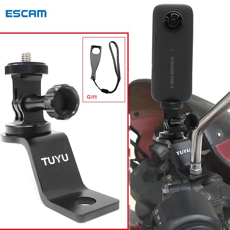 สติกเกอร์กล้อง ESCAM TUYU 360 X2 อุปกรณ์เสริม สําหรับกล้องแอคชั่น One X2 R GoPro Hero 10 9 8 7 6 5 4 Insta360