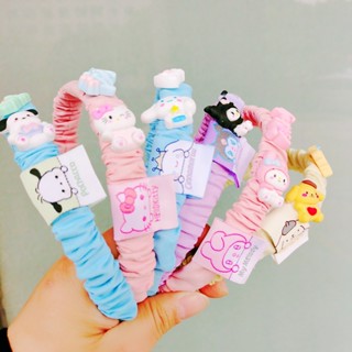 SANRIO Gp1 ที่คาดผม ลายการ์ตูน Hello Kitty Cinnamoroll Kuromi น่ารัก สําหรับเด็กผู้หญิง PG1