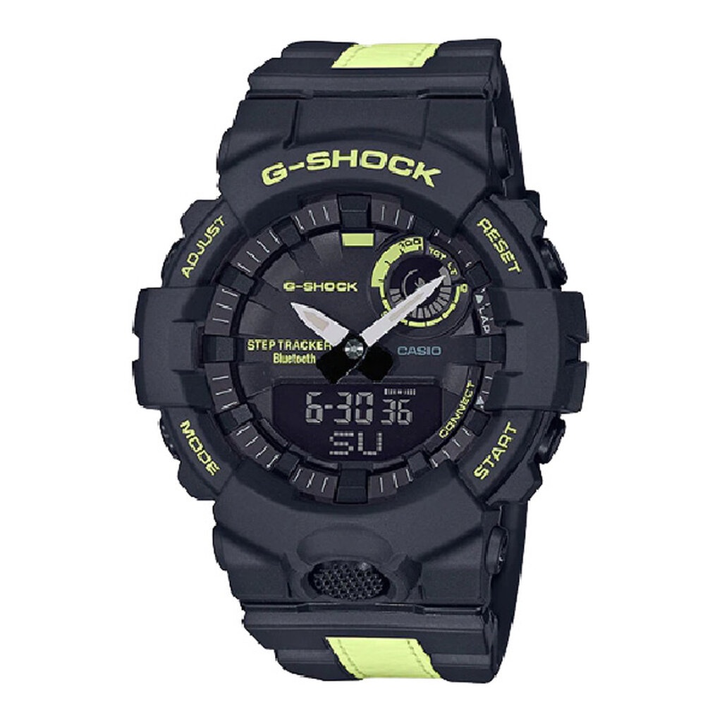 CASIO G-SHOCK นาฬิกาข้อมือ นาฬิกากันน้ำ นาฬิกาของแท้ ประกันศูนย์ CMG 1 ปี รุ่น GBA-800LU-1A1 นาฬิกาสีดำ