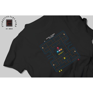 พร้อมส่ง Retro Games Shirt - Pacman การเปิดตัวผลิตภัณฑ์ใหม่ T-shirt