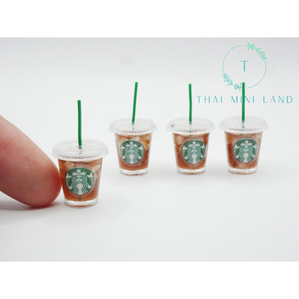 แก้วกาแฟจิ๋ว อเมริกาโน่ อเมริกาโนจิ๋ว Americano แก้วจิ๋ว starbuck ของตกแต่ง