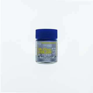 Mr.HOBBY GX103 MR.CLEAR COLOR GX DEEP CLEAR BLUE (GLOSS, 18ml)