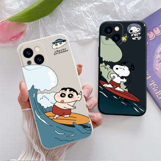 เคสโทรศัพท์มือถือ TPU นิ่ม ลายการ์ตูนชินจัง สนูปปี้น่ารัก สําหรับ Realme 5 5s 5i 6 8 9 C2 C20 C11 2021 C21 C15 C12 C25 C17 7i C35 X XT Narzo 20 30A 50 50A Prime Pro 4G 5G | Fk115