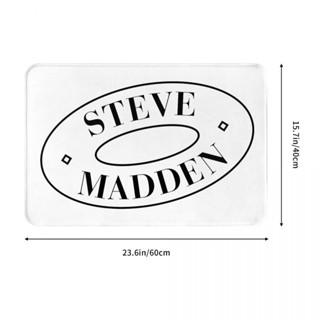 ใหม่ พร้อมส่ง พรมเช็ดเท้า ผ้าสักหลาด ลายโลโก้ Steve Madden (2) กันลื่น ดูดซับน้ําได้ดี แห้งเร็ว 16x24 นิ้ว สําหรับห้องน้ํา ห้องนั่งเล่น โซฟา ห้องนอน โต๊ะกาแฟ