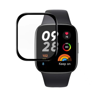 3d PMMA ฟิล์มป้องกัน เต็มขอบ สําหรับ Xiaomi Redmi Watch 2 3 lite HD ใส นิ่ม ฟิล์มกันรอยหน้าจอ Redmi Watch 3 active