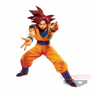 Goku Super Saiyan God ของแท้ JP แมวทอง - Maximatic Banpresto [โมเดลดราก้อนบอล]