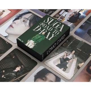 โฟโต้การ์ด BTS SUGA D-DAY Solo Min Yun Ki 55 ชิ้น/กล่อง