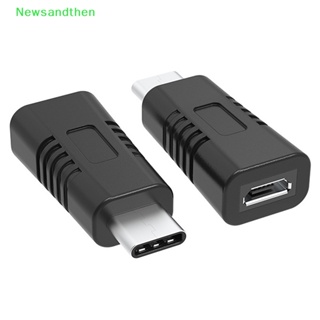 Newsandthen มินิ USB ตัวเมีย เป็น Type-C ตัวผู้ แปลงชาร์จ ส่งข้อมูล USB อะแดปเตอร์ ทนทาน ป้องกันการกัดกร่อน แปลงโทรศัพท์ แบบพกพา ดี