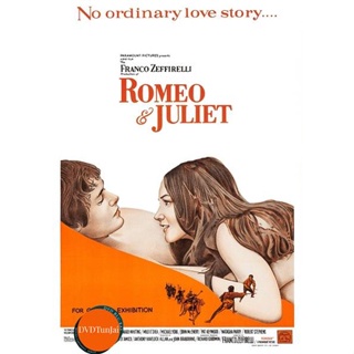 หนังแผ่น DVD Romeo and Juliet (1968) โรมีโอและจูเลียต [ได้ออสการ์ 2 รางวัล] (เสียง อังกฤษ | ซับ ไทย/อังกฤษ) หนังใหม่ ดีว