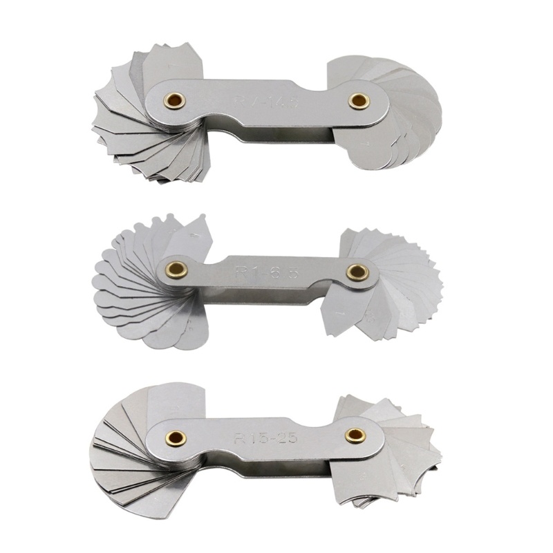 WIN โลหะเว้านูนภายนอกเครื่องมือวัด Arc ภายใน R1-6 5 R7-14 5 R15-25