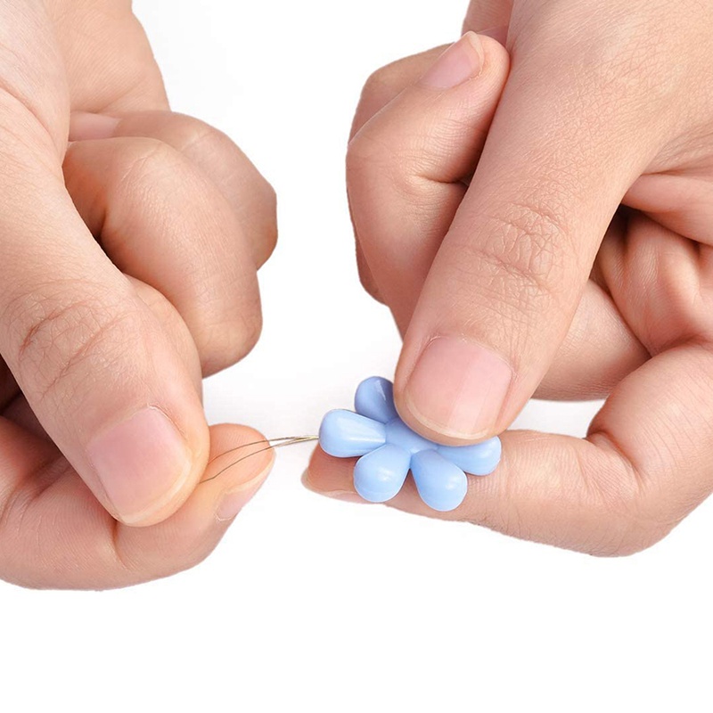 ชุดเข็มเย็บผ้า พลาสติก รูปดอกไม้ สําหรับปักครอสติส 20 ชิ้น - รูปที่ 3