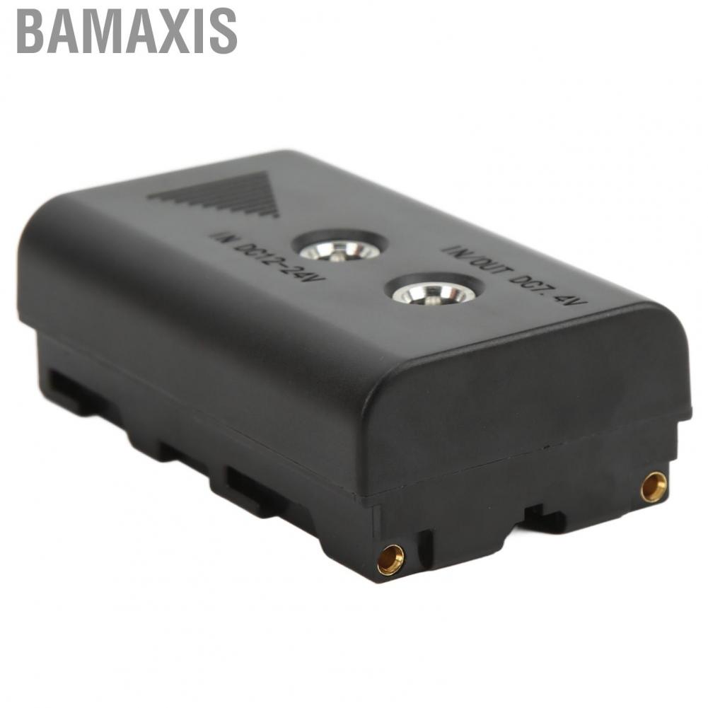 Bamaxis แบตเตอรี่จำลอง NP-F550 สำหรับ NP-F570 NP-F970 Light Friends