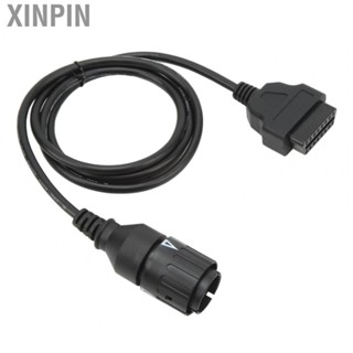 Xinpin 10Pin To 16Pin OBD2 Cable  OBD2 Adapter Cable Fast Transmission Speed 1.5m Lightweight  for ICOM D Motorcycles