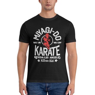 เสื้อยืด พิมพ์ลาย Karate Miyagi Do Dragon Reseda Los Angeles แฟชั่นสําหรับสตรี