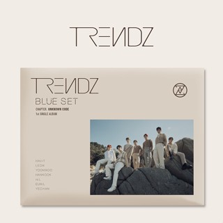 TRENDZ - 1st single album [BLUE SET Chapter UNKNOWN CODE]