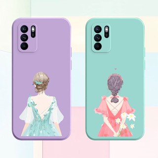 เคส OPPO Reno 5Z เคส  OPPO RENO 6Z เคสโทรศัพท์ ซิลิโคนเหลว เคสนิ่ม CSF_A