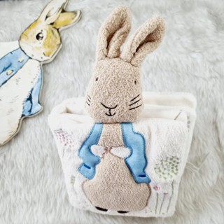 [หนังสือ เด็ก] Peter Rabbit Cloth Book #พร้อมส่ง #หนังสือผ้า #หุ่นมือ #้ซักได้ ไม่มีกล่อง