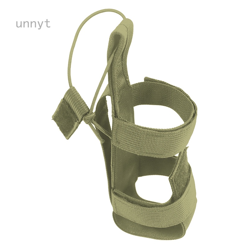 Unnyt ที่วางขวดน้ํา แบบคาดเอว ปรับได้ พร้อมกระเป๋าใส่แก้วน้ํา อุปกรณ์เสริม สําหรับกลางแจ้ง