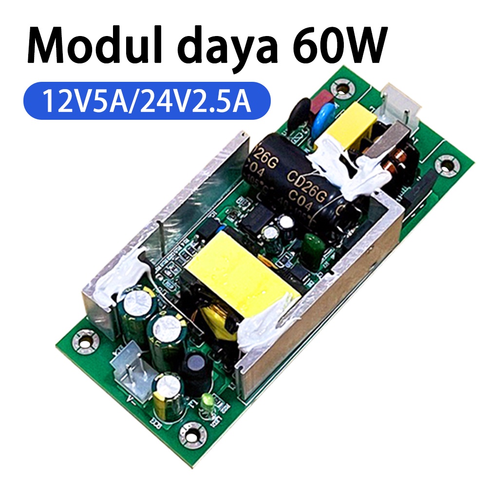 Pcbfun Ac 220 V To Dc 12v/24 V บอร์ดโมดูลแปลงพาวเวอร์ซัพพลาย 60 W