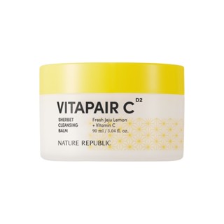 [Nature Republic] Vitapair C Sherbet บาล์มทําความสะอาดผิวหน้า 90 มล.