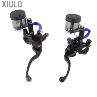 Xiulo Clutch Brake Levers  Strong Brake Clutch Pump Lever Nonfading Anodized 1 Pair Rustproof Impact Resistant  for Motorcycle