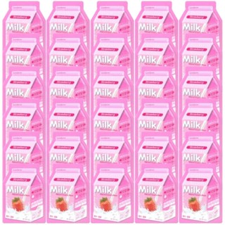 [Lets SKIN] Strawberry Milk Natural Essence Mask [30 pieces set][Direct from Japan]