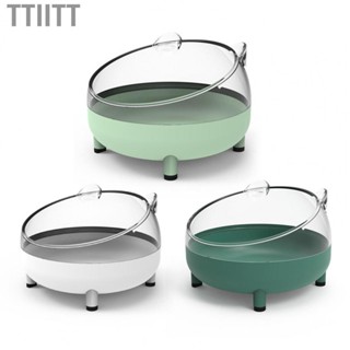 Ttiitt Cute  Bowl  Pet Bowl Prevent Slip Plastic  for  Water